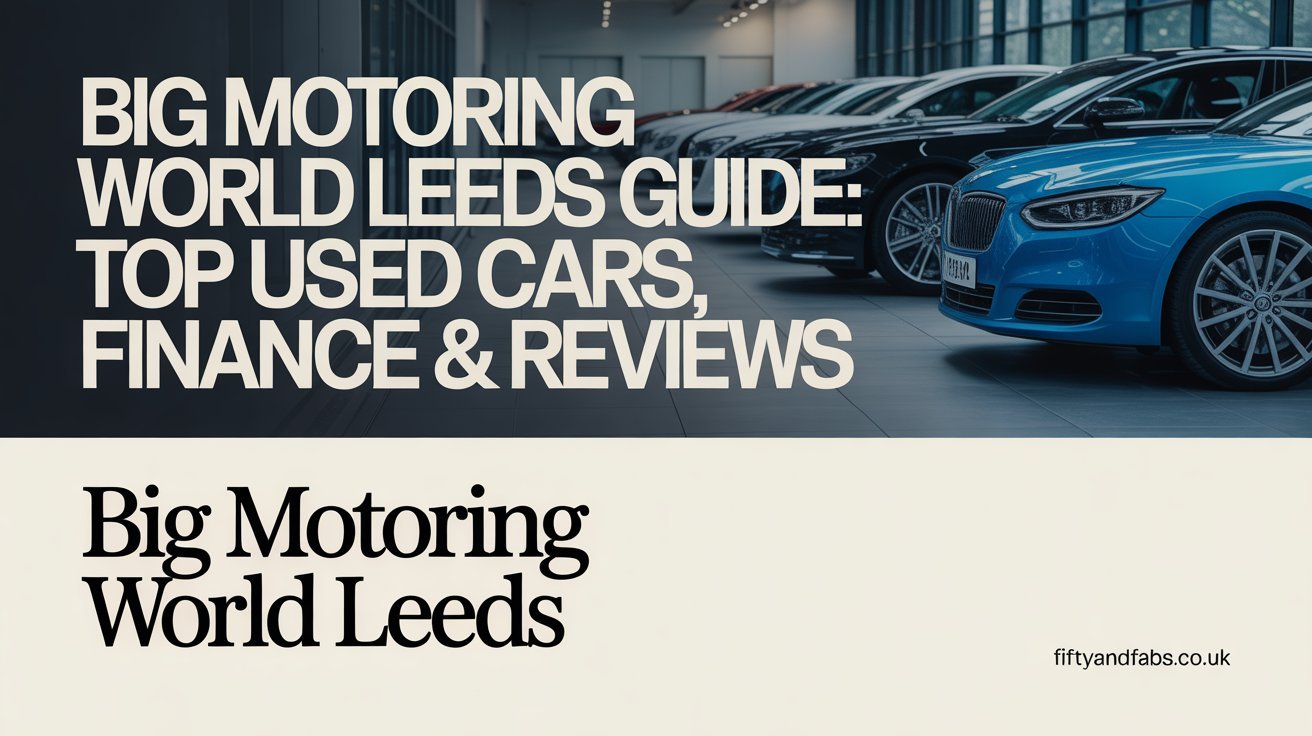 Big Motoring World Leeds Guide: Top Used Cars, Finance & Reviews