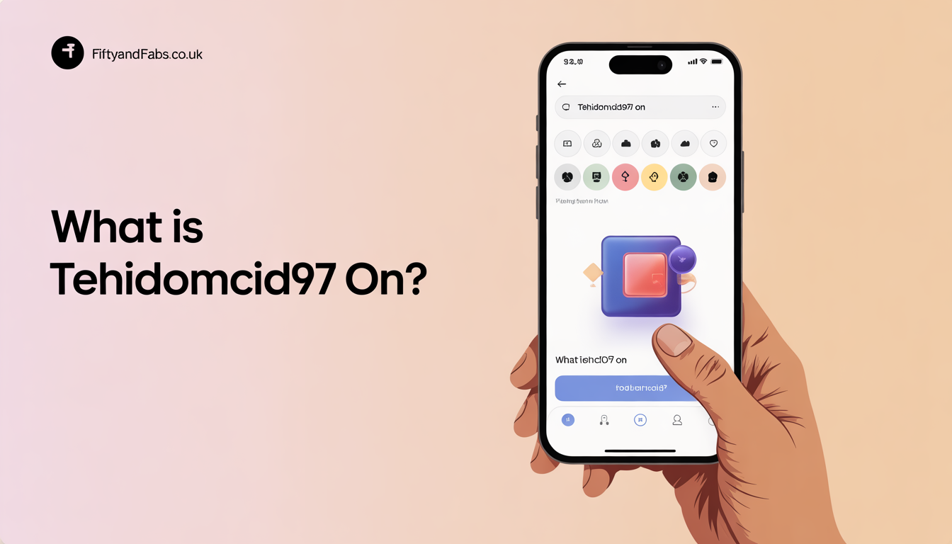 What is Tehidomcid97 On? Understanding the Hidden App Feature