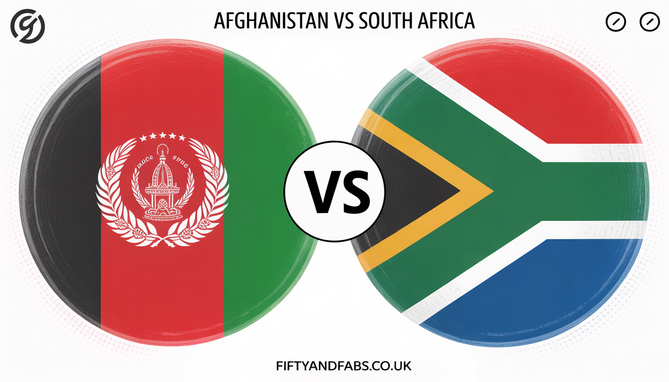  Afghanistan vs South Africa: Stats, History & Epic Rivalry Guide