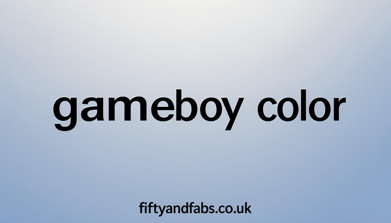 GameBoy Color Guide: Release Date, Best Pokémon Games, and Mods