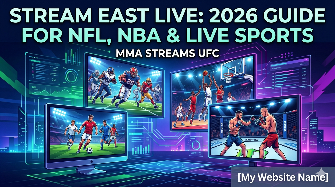 Stream East Live: 2026 Guide for NFL, NBA & Live Sports
